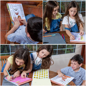Art with Smile sticker booklets offer versatile decorating options