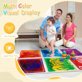 Art3d liquid sensory floor tile creates engaging decor in stores.