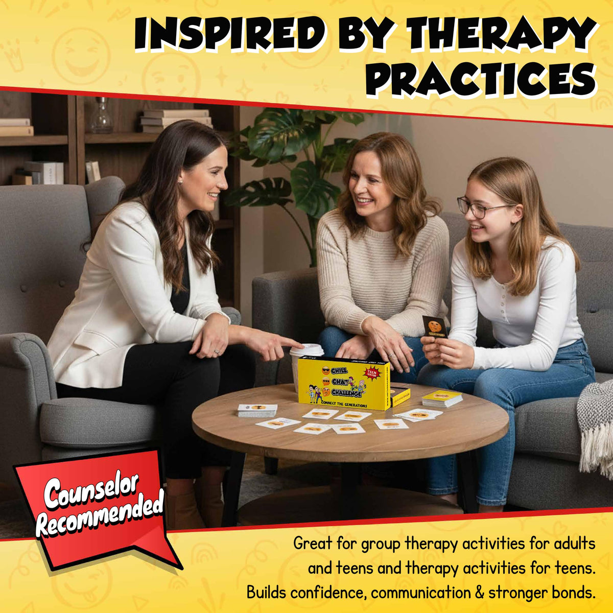 ARTAGIA Challenge deck deep discussion prompts encourage empathy and perspective sharing.