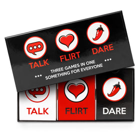 ARTAGIA Talk Flirt Dare card pack for couples sparks conversation and playful moments