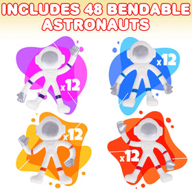 ArtCreativity compact 2.5-inch astronauts for on-the-go fun