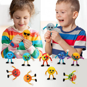 ArtCreativity Bendable Planets Jupiter: chunky bends offer satisfying tactile play