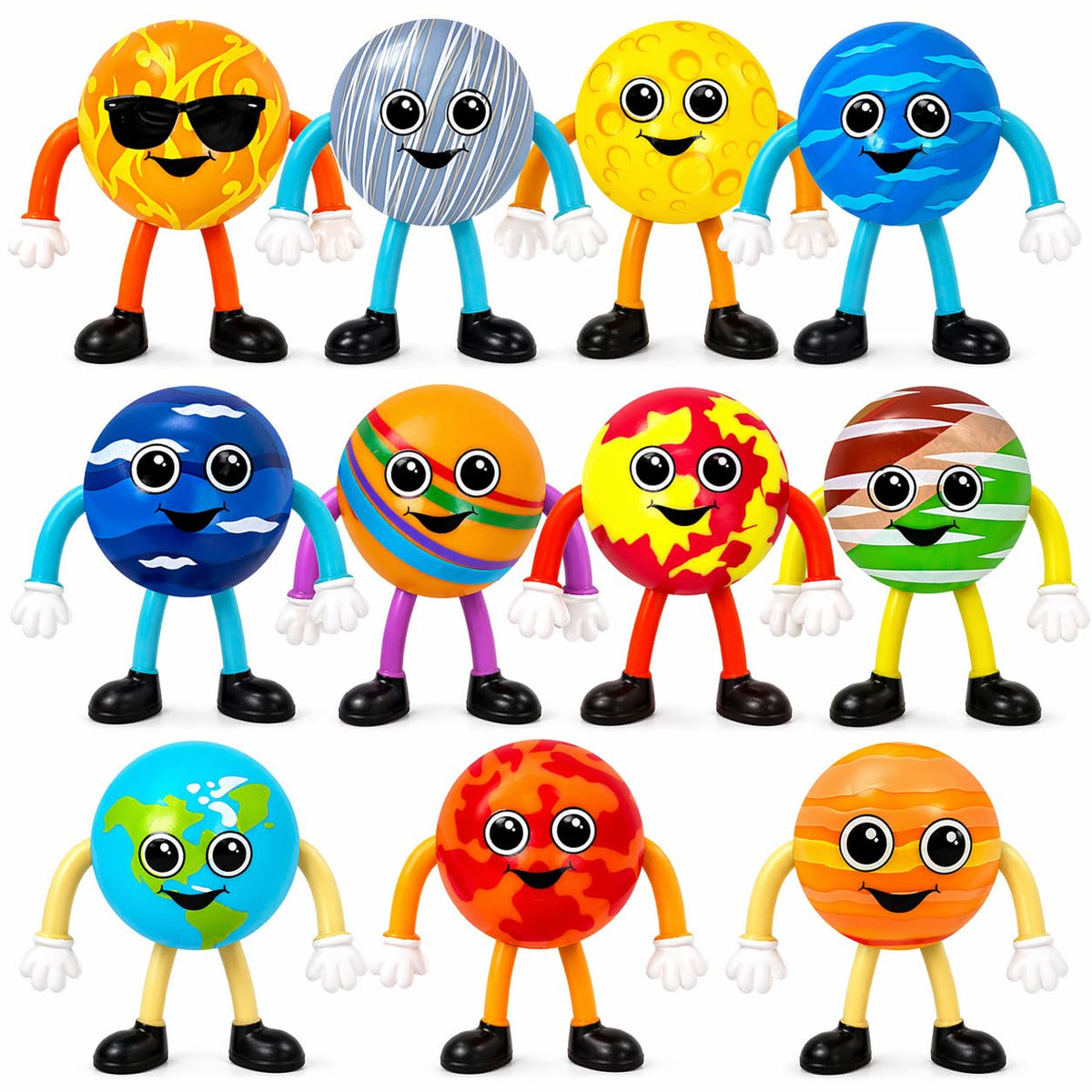 ArtCreativity Bendable Planets Sun: portable astronomy fun and focus on the go