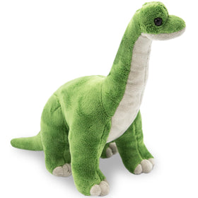 ArtCreativity Big Cozy Plush Brachiosaurus stands upright for nursery décor and cuddly play