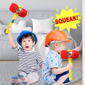 ArtCreativity bright colors support color recognition during lively hammer play