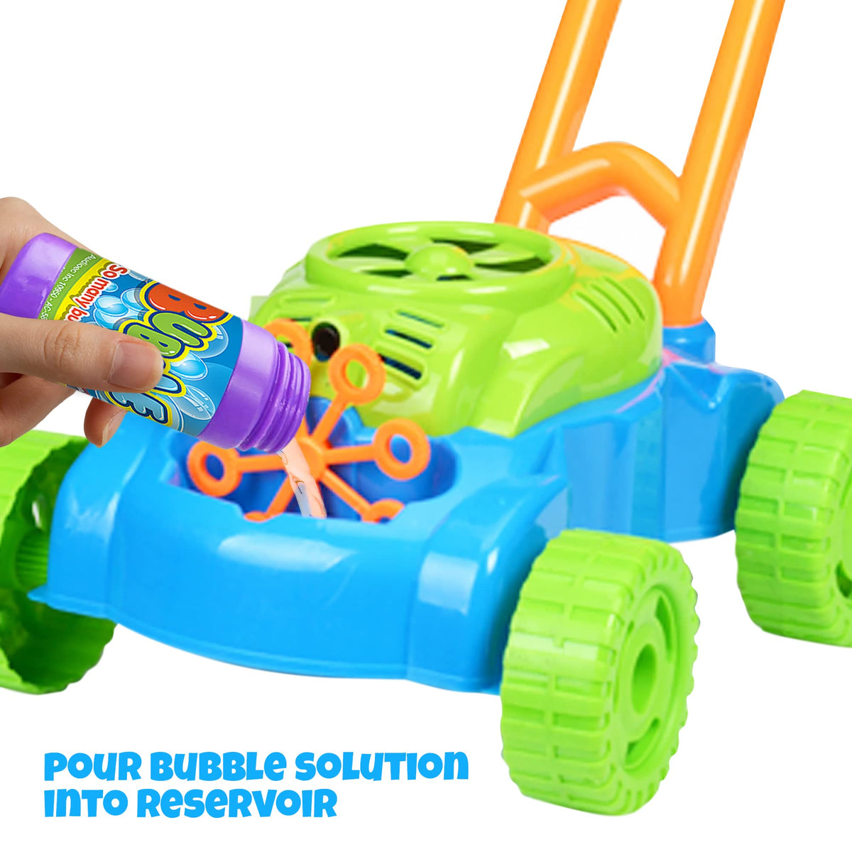 ArtCreativity includes bubble solution for immediate play.