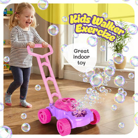 ArtCreativity Bubble Lawn Mower made with durable plastic for active toddlers