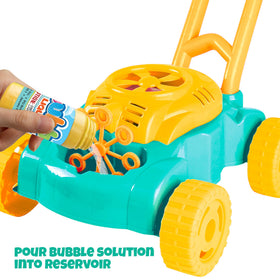 ArtCreativity Bubble Lawn Mower easy assembly for quick setup