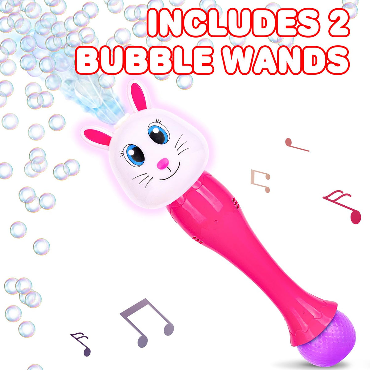 ArtCreativity Bubble Wand with bottom reservoir simplifies bubble solution refills