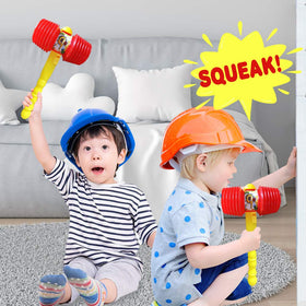 ArtCreativity jumbo hammer withstands pounding action for hours of interactive play.