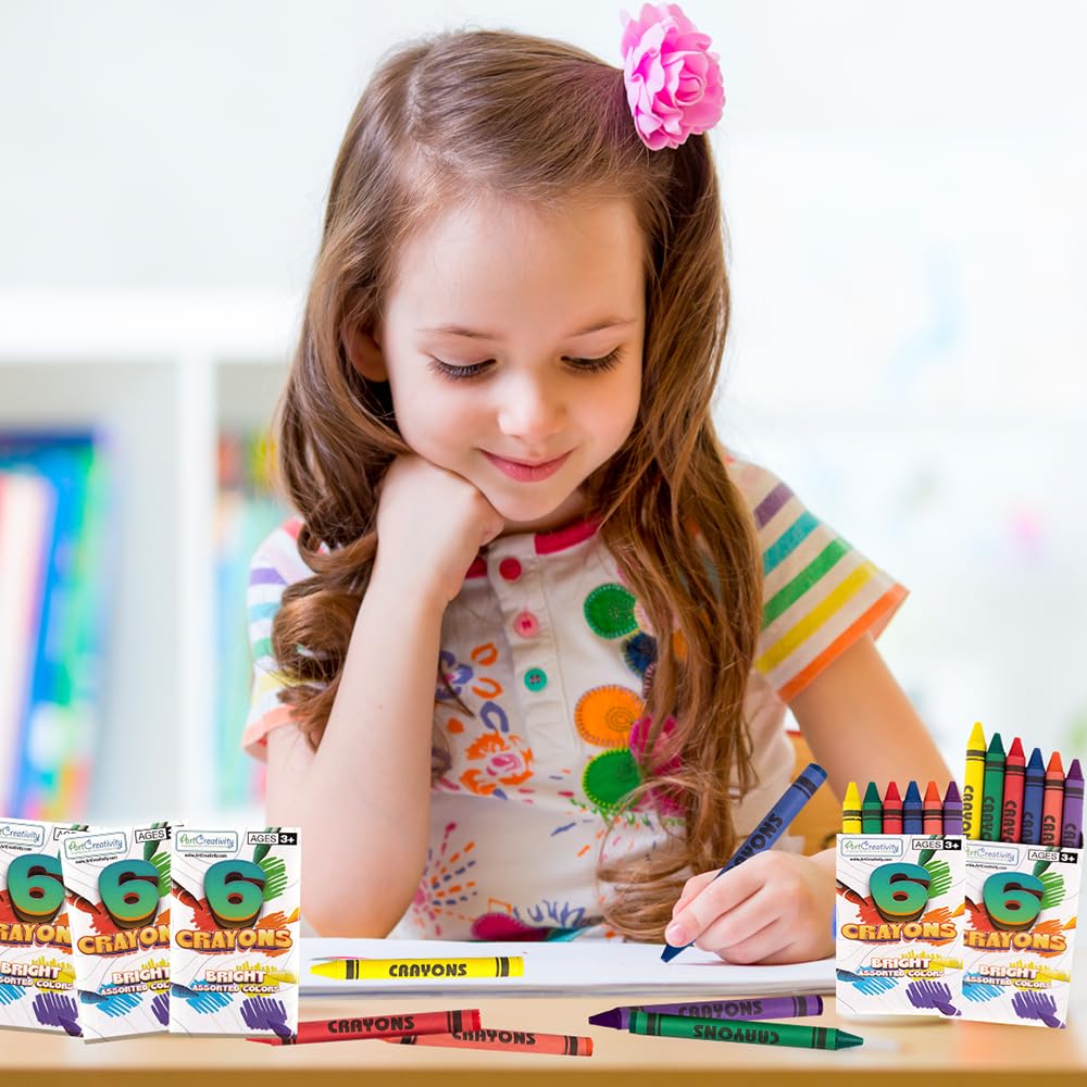 ArtCreativity crayons suitable for ages 3 and up