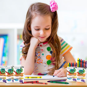 ArtCreativity crayons suitable for ages 3 and up