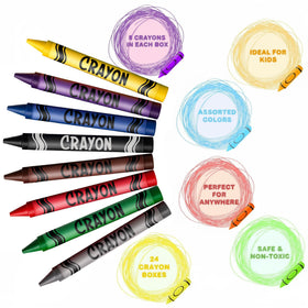 ArtCreativity classroom crayons with durable cores resist breaks during busy art centers.