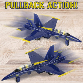 ArtCreativity 6.75-inch diecast jets offer a substantial, satisfying feel
