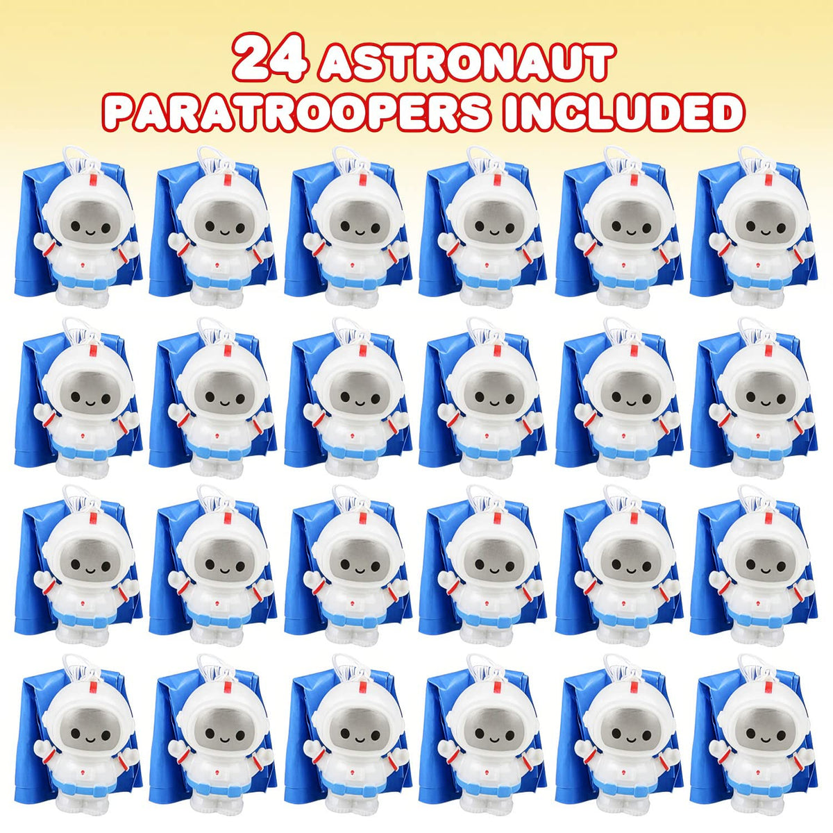ArtCreativity durable plastic astronaut toy for indoor and outdoor play.