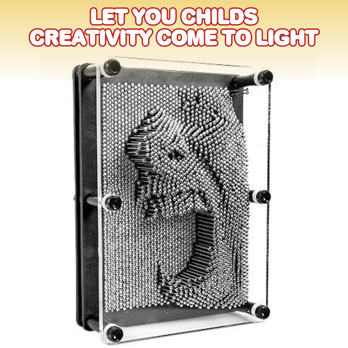 Durable plastic frame supports years of creative exploration