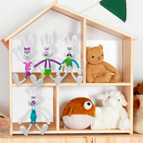 ArtCreativity Easter bunny toys fit small hands and Easter baskets, perfect gift options.