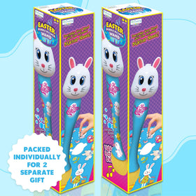 ArtCreativity Easter Bunny Bubble Wand simple switch for kid-friendly operation