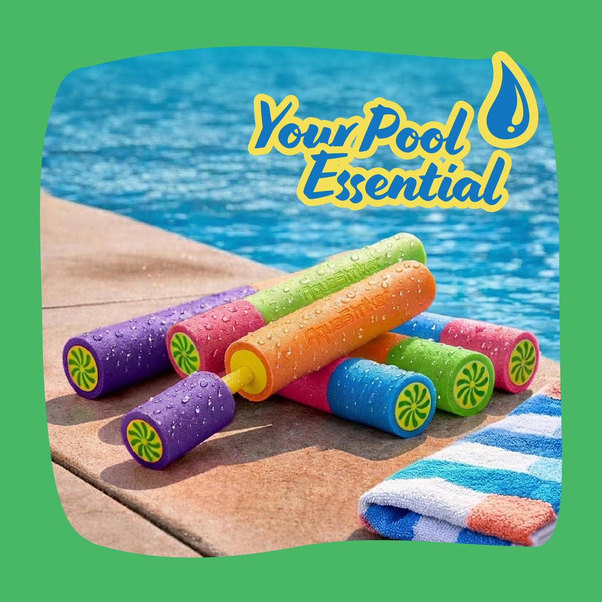 ArtCreativity easy-to-use pool toy set great for kids ages 4-12.