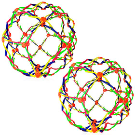 ArtCreativity expandable breathing ball in collapsed form, portable sensory relief for calm moments.