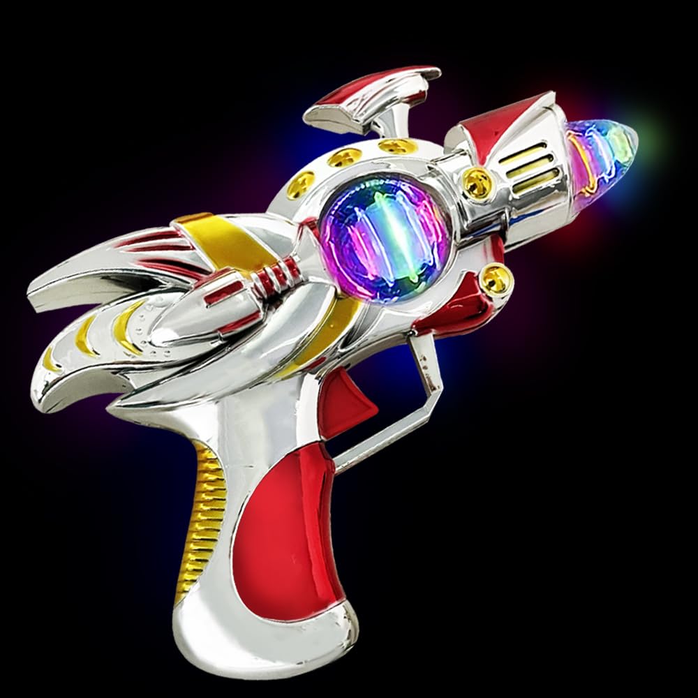 ArtCreativity galactic glow space gun with flashing lights and sound