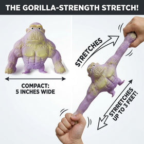 ArtCreativity gorilla toys in four colors encourage imaginative play