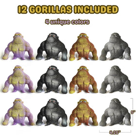 ArtCreativity gorilla toys’ sandy texture adds tactile exploration