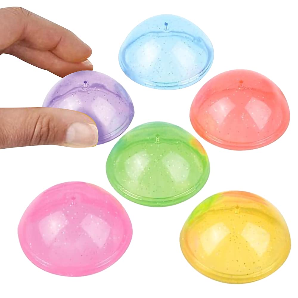ArtCreativity jumbo glitter poppers tucked in a pocket for on-the-go fun.