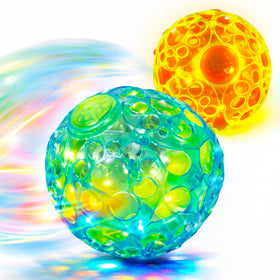ArtCreativity light-up dancing ball assembly for interactive play and party fun
