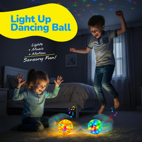 ArtCreativity light-up dancing ball rugged exterior ensures durable, long-lasting fun