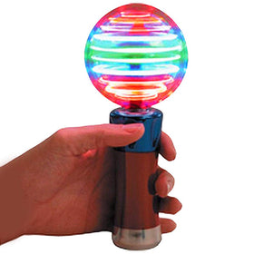 ArtCreativity light-up magic ball wand with batteries installed, instant LED fun