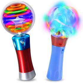 ArtCreativity light-up magic ball wand in action for imaginative play