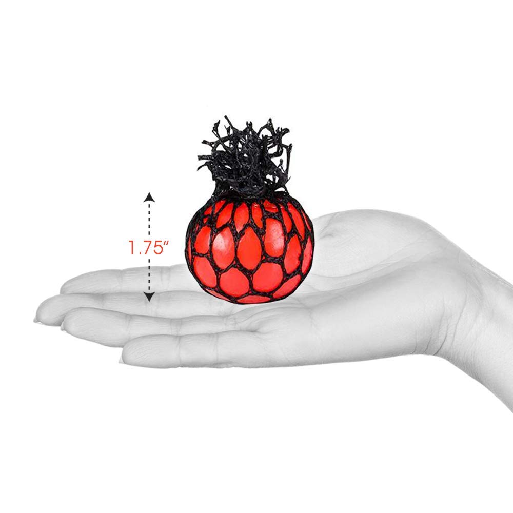 ArtCreativity mesh wrapped ball texture enhances squeezable tactile feedback