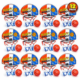 ArtCreativity Mini Basketball Game backboard and net for durable indoor play.
