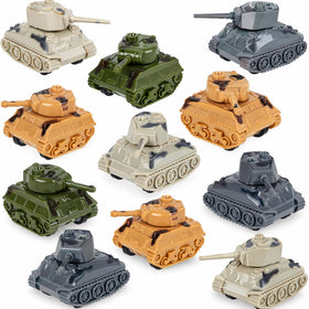 ArtCreativity mini pullback army tank turret rotation boosts imaginative play