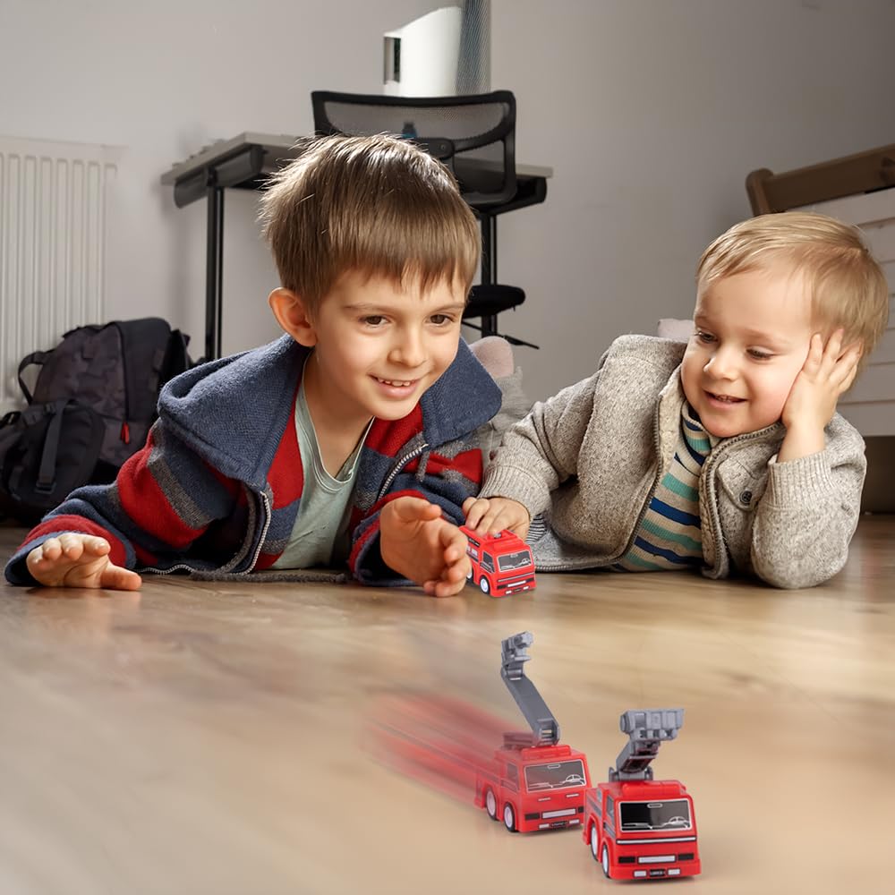 ArtCreativity mini fire trucks in bulk ideal for party favors