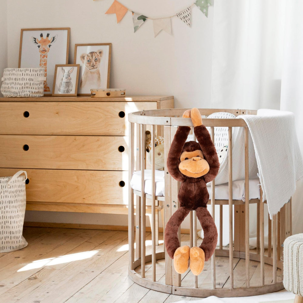 ArtCreativity monkey plush makes a thoughtful birthday gift and party prize.