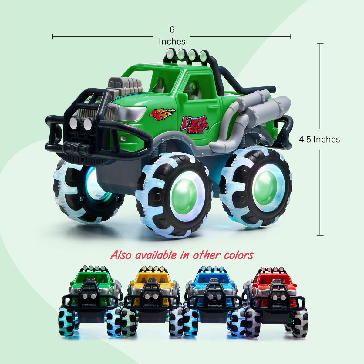 ArtCreativity toy trucks ready to roll for quick, shared play sessions.