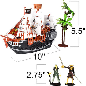 ArtCreativity palm tree accessory adds variety to pirate play scenarios.