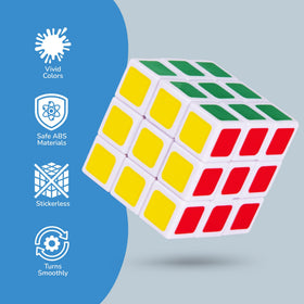 ArtCreativity party-favor Rubik's cubes bring smiles and playful learning to events.