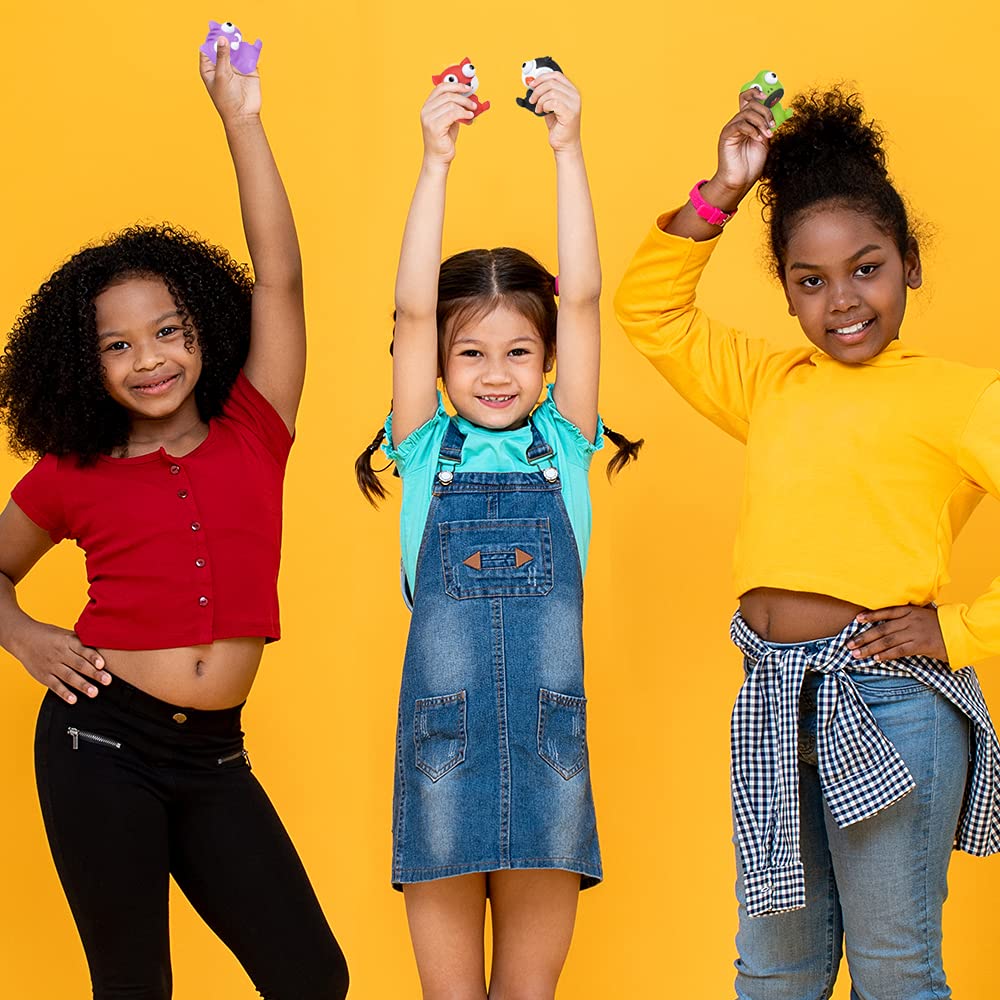 ArtCreativity eye-pop animal toys promote safe, soft play and imagination