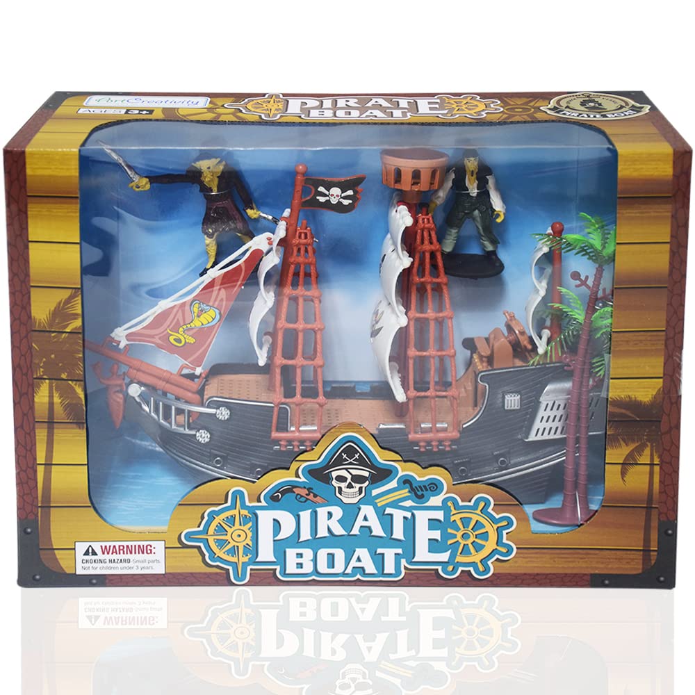 ArtCreativity pirate action figures bring swashbuckling adventures to life.