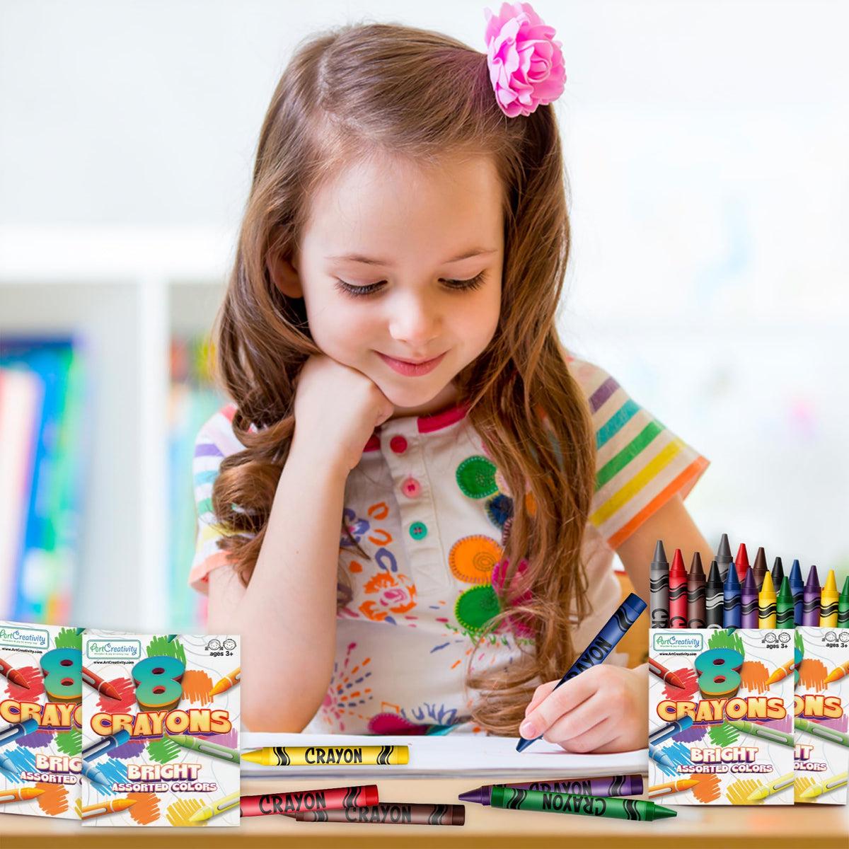 ArtCreativity gift-ready boxes showcase eye-catching designs for display and gifting.