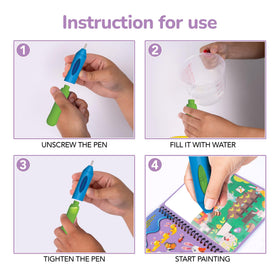 ArtCreativity reusable pages dry quickly for endless creative play.