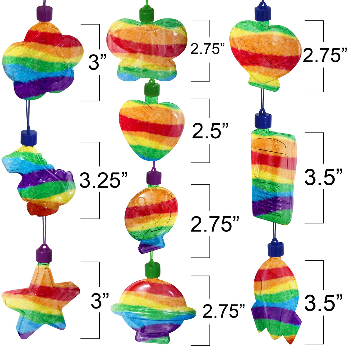 ArtCreativity sand art necklaces in kid-friendly crafting kits sparking creativity.