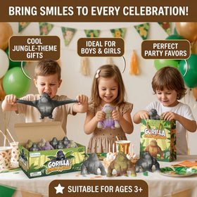 ArtCreativity gorilla fidgets make great party favors and gifts