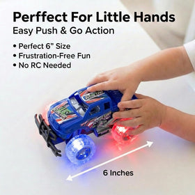 ArtCreativity six-inch monster trucks in vibrant colors spark imaginative play.