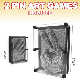 ArtCreativity small pin art board 3.5x5 for on-the-go creativity