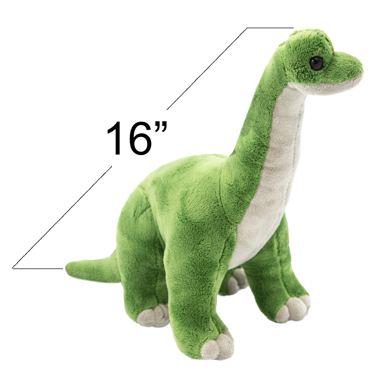 ArtCreativity plush brachiosaurus offers soft texture for bedtime hugs and pretend adventures
