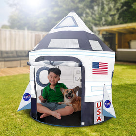 ArtCreativity Space Tent doubles as party décor and kid-friendly play space.
